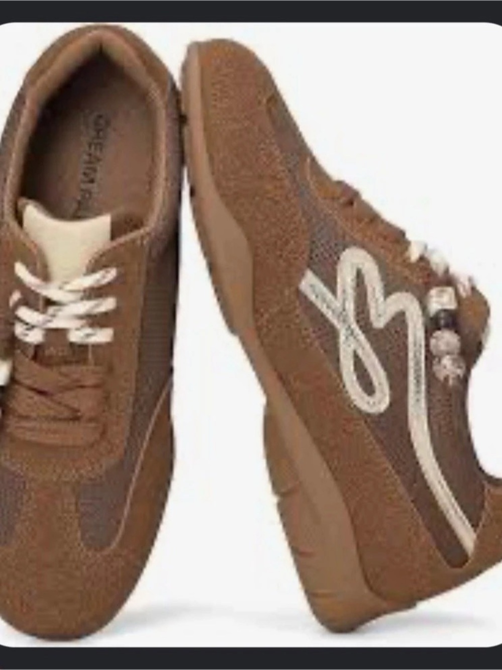 Dream Pair Brown Sneakers Like New